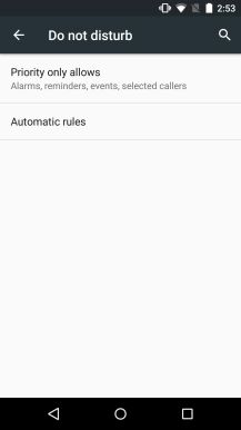 Fotografía - [Android M Característica Spotlight] El No molestar Nueva Do incluye reglas personalizadas Y Una Excepción Repetición de llamada